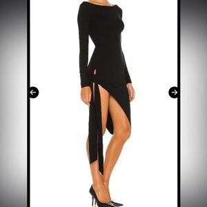 Nbd solana black dress.